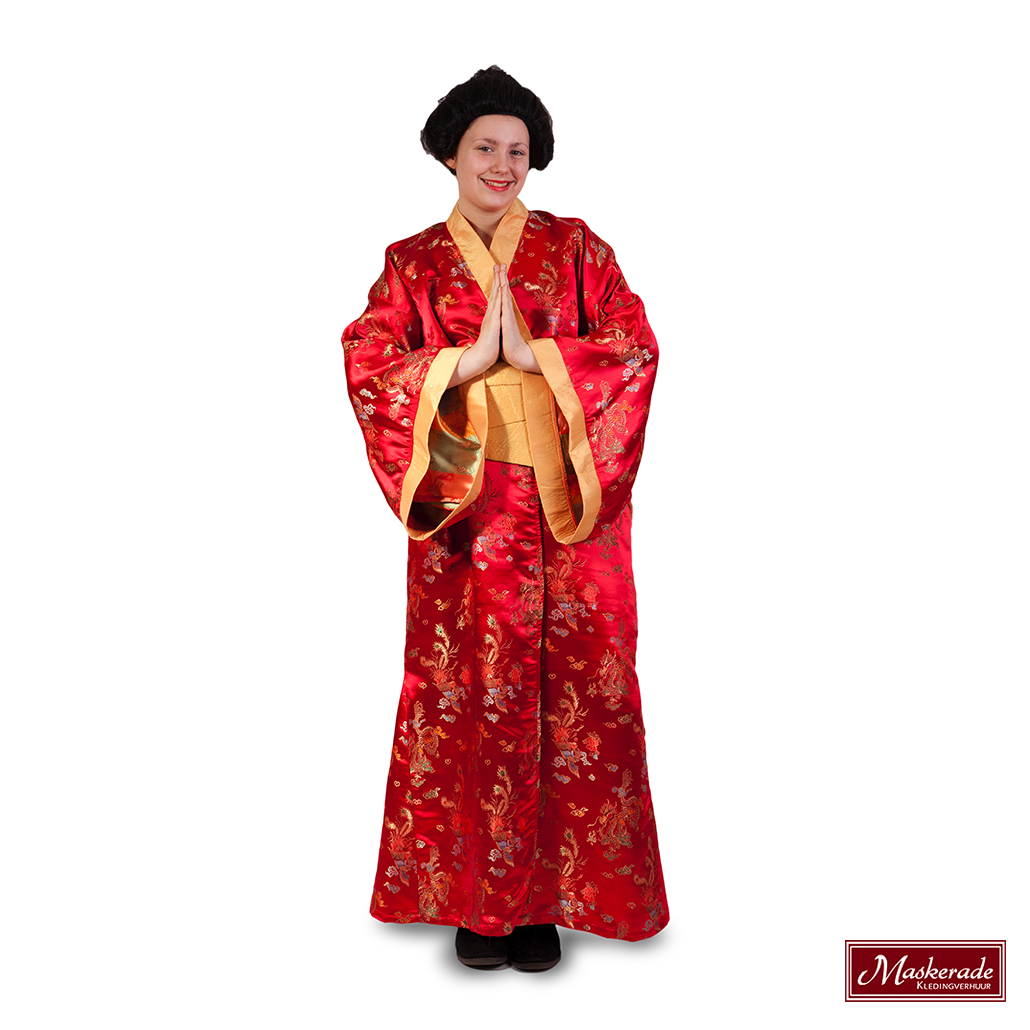 werkzaamheid Wiskundige Koopje Japanse geisha jurk huren bij Maskerade Kledingverhuur