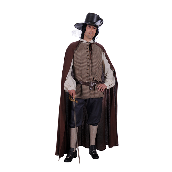 Vervolgen afbetalen golf Will Turner (Pirates of the Caribbean) met lange bruine jas huren bij  Maskerade Kledingverhuur