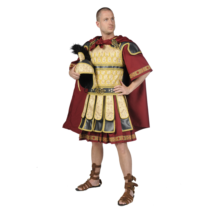 zag nerveus worden enkel Romeinse soldaat luxe uniform huren bij Maskerade Kledingverhuur