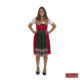 Tiroler jurk rood